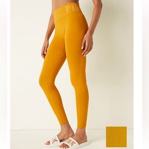💖 Victoria’s Secret PINK ACTIVE SEAMLESS High Waist Leggings with Pocket